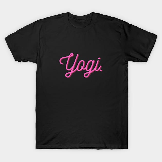 Yogi T-Shirt by Patterns-Hub